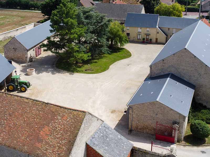 Un gîte authentique dans une ferme en activité